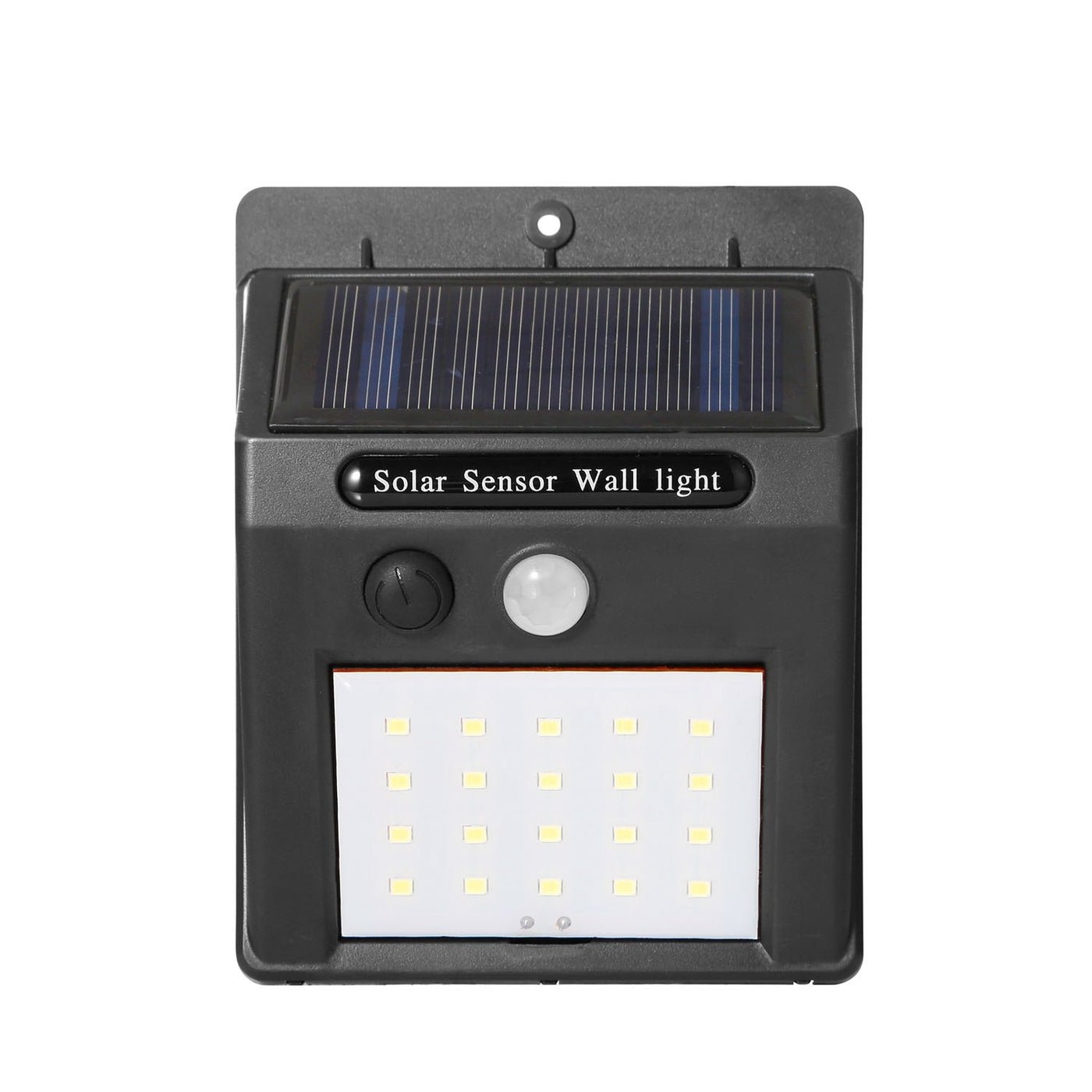1Pc Solar Light 20 LEDs Outdoor PIR Motion Sensor Lights IP65 Waterproof 120 Degree Sensing Wide Angle Lighting For Garage Front Door Garden Pathway