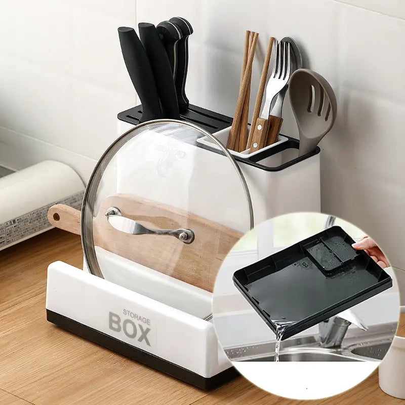 Tableware Storage Holders Kitchen Knife Plastic Storages - Smart Nest Gadgets