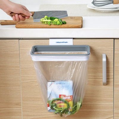 Hanging Storage Rack Garbage Bag Hanger - Smart Nest Gadgets