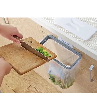 Hanging Storage Rack Garbage Bag Hanger - Smart Nest Gadgets