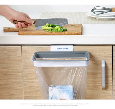 Hanging Storage Rack Garbage Bag Hanger - Smart Nest Gadgets