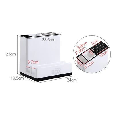 Tableware Storage Holders Kitchen Knife Plastic Storages - Smart Nest Gadgets