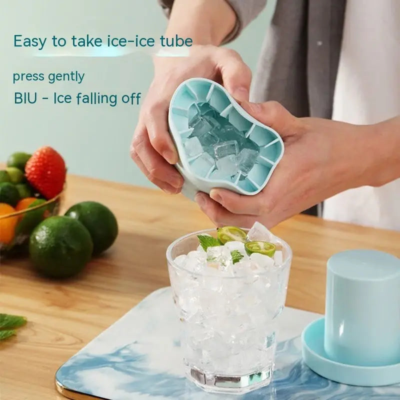 Silicone Household Cylinder Ice Cube Mold Ice Cube - Smart Nest Gadgets