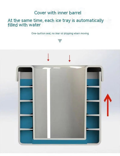 Silicone Household Cylinder Ice Cube Mold Ice Cube - Smart Nest Gadgets