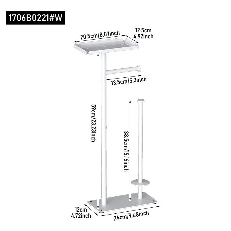 Kitchen Tissue Holder Floor Type Roll Stand - Smart Nest Gadgets