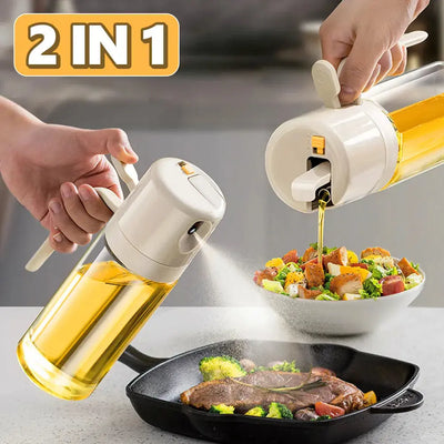 Oil Sprayer Bottle BBQ Cooking Oil Dispenser Olive - Smart Nest Gadgets