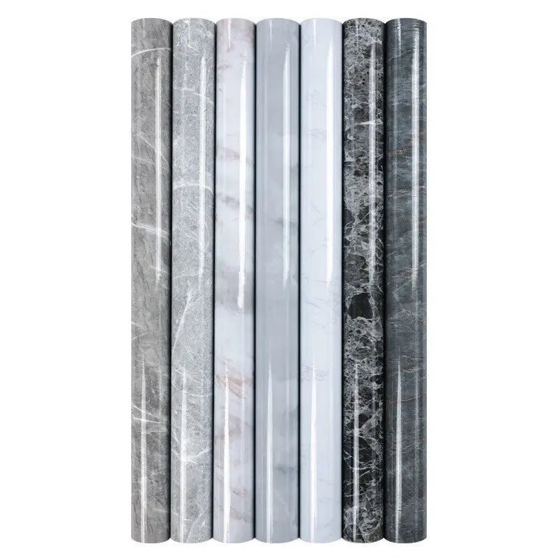 Marbling Thickened Self-adhesive Waterproof Anti-oilproof - Smart Nest Gadgets