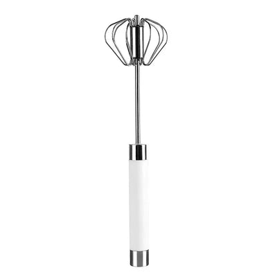 Semi-automatic Stainless Steel Egg Beater Hand Pressure - Smart Nest Gadgets