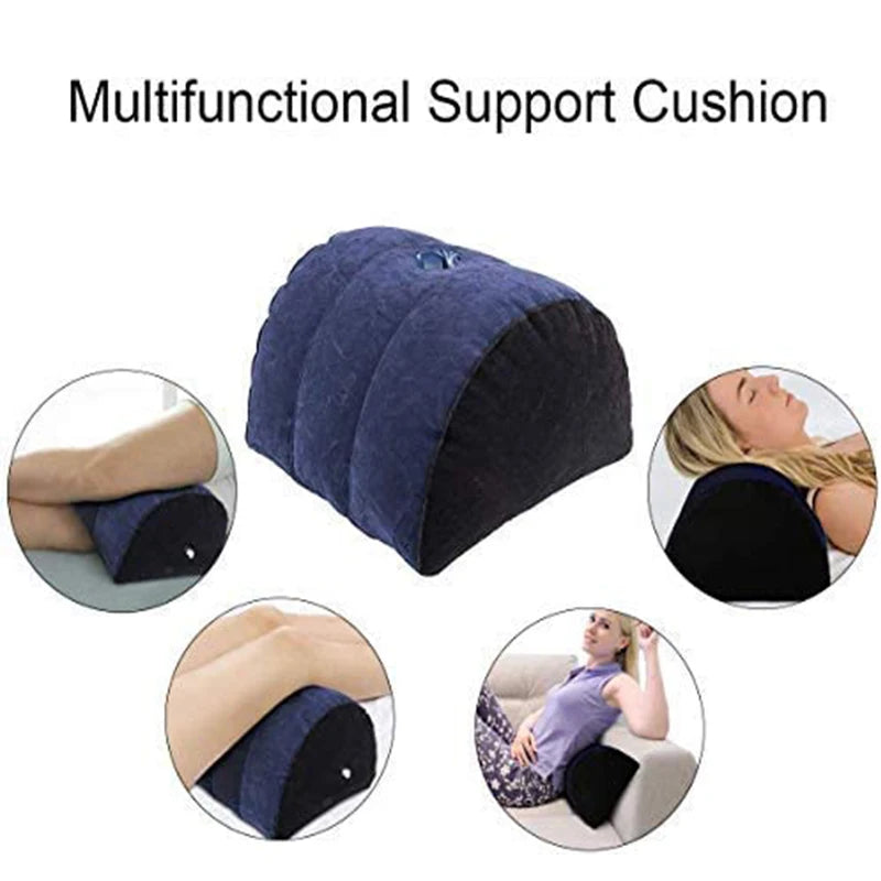 Pillow of Sex Pillows Inflatable Toys Aid Adult Erotic Wedge Air Magic Games Positions Cushion Couples BDSM Sofa Sex Furnitures