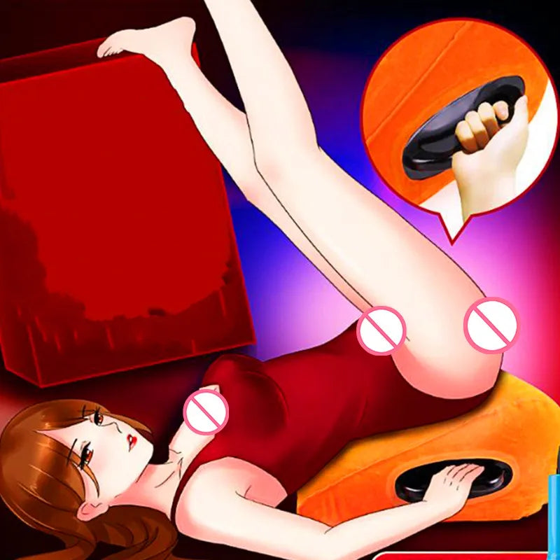 Pillow of Sex Pillows Inflatable Toys Aid Adult Erotic Wedge Air Magic Games Positions Cushion Couples BDSM Sofa Sex Furnitures