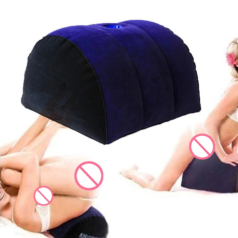 Pillow of Sex Pillows Inflatable Toys Aid Adult Erotic Wedge Air Magic Games Positions Cushion Couples BDSM Sofa Sex Furnitures