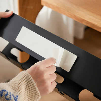 Cable Organizer, Under Desk Cable Management Tray, Socket Strip Holder, Wire Tamer for Office and Home