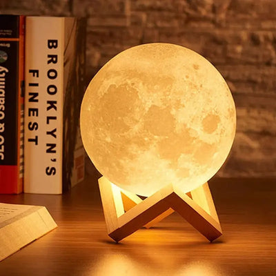 Book Light LED Moon Light Galaxy Light, Moon Night Light - Smart Nest Gadgets