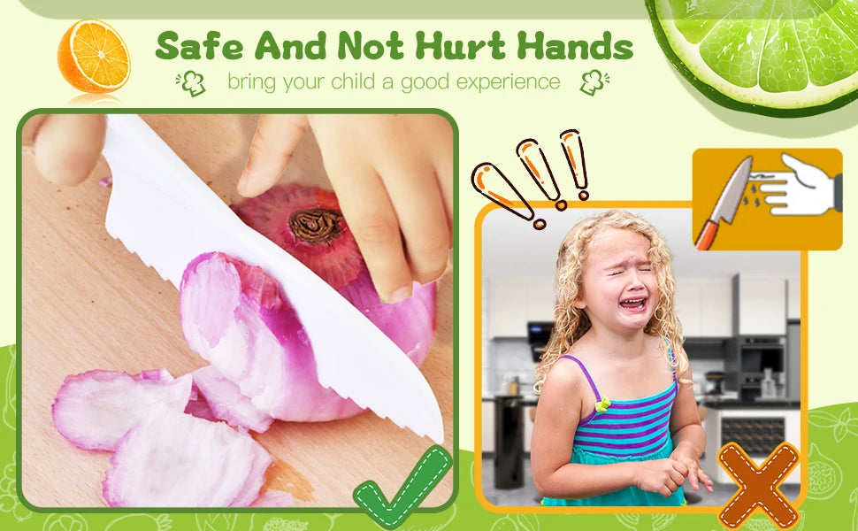 13 Pieces Montessori Kitchen Tools for Toddlers-Kids Cooking Sets Real-Toddler Safe Knives Set for Real Cooking with Plastic