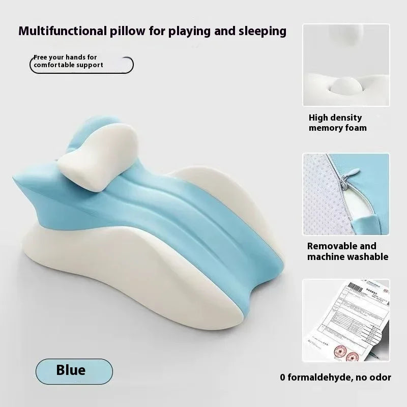 Bedside Bed Multifunctional Lying Pillow Prone Reading Cushion Pillow Phone Lying Down Sleeping Artifact Pillow Cushion