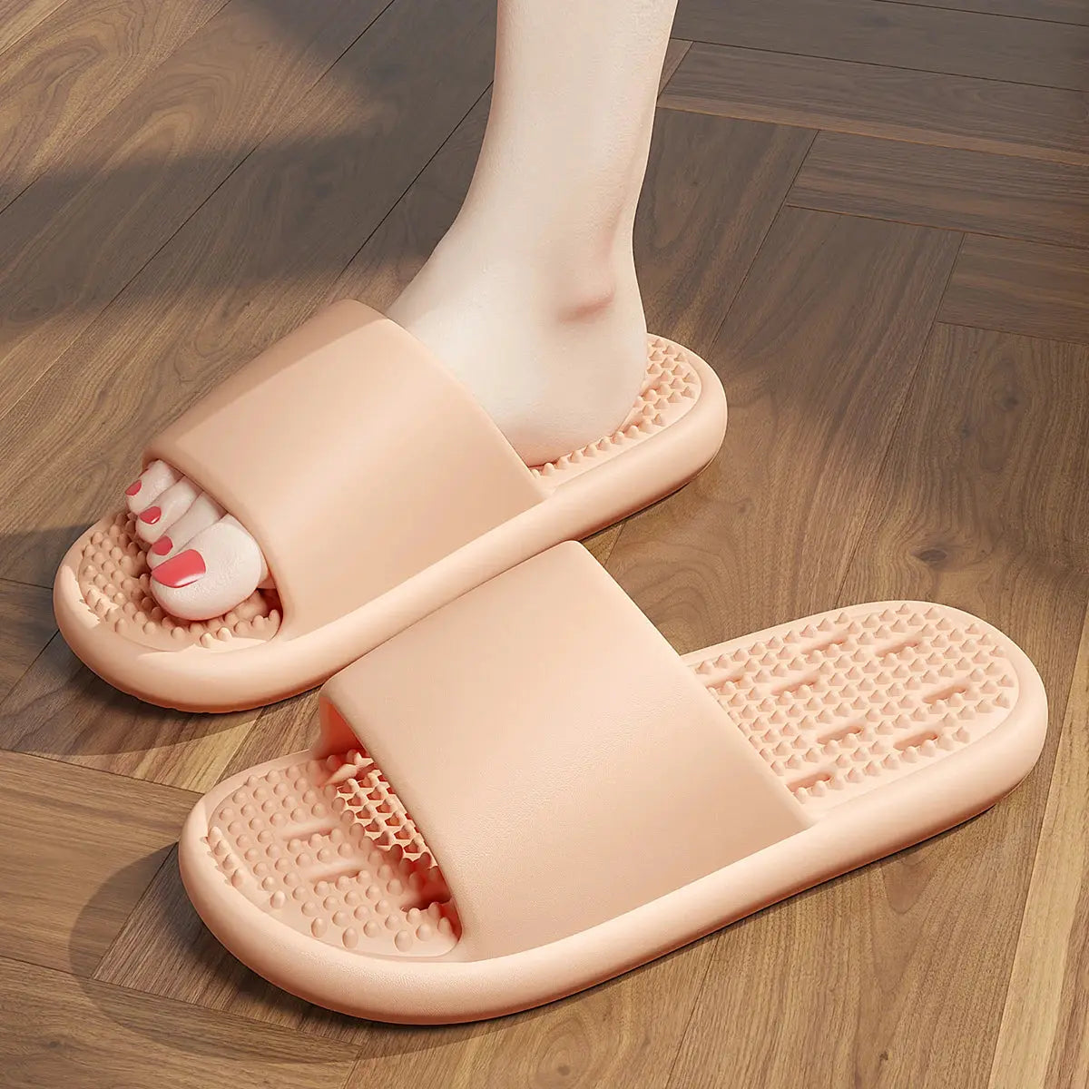 Men Massage Slippers Couples Shower Slippers Soft - Smart Nest Gadgets