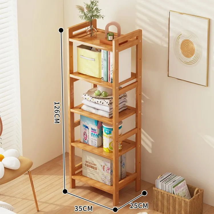 Kitchen shelf, floor standing multi-layer product collection, household pot seasoning shelf, fruit and vegetable bowl and dish