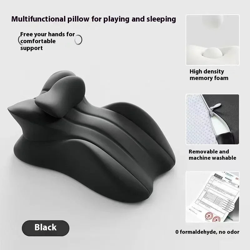 Bedside Bed Multifunctional Lying Pillow Prone Reading Cushion Pillow Phone Lying Down Sleeping Artifact Pillow Cushion