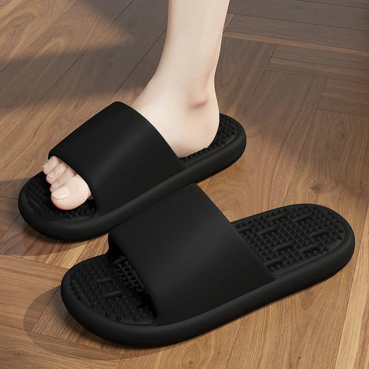 Men Massage Slippers Couples Shower Slippers Soft - Smart Nest Gadgets
