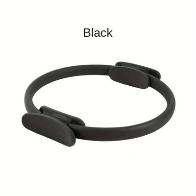[Fitness Ring] Monochrome Fitness Ring | Yoga Pilates Ring for Home Exercise, Resistance Elastic Gym Workout, Body Stretch Ring