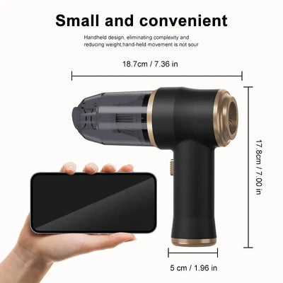 Wireless Car Vacuum Cleaner for Cleaning Bedroom - Smart Nest Gadgets