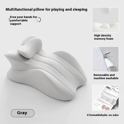 Bedside Bed Multifunctional Lying Pillow Prone Reading Cushion Pillow Phone Lying Down Sleeping Artifact Pillow Cushion