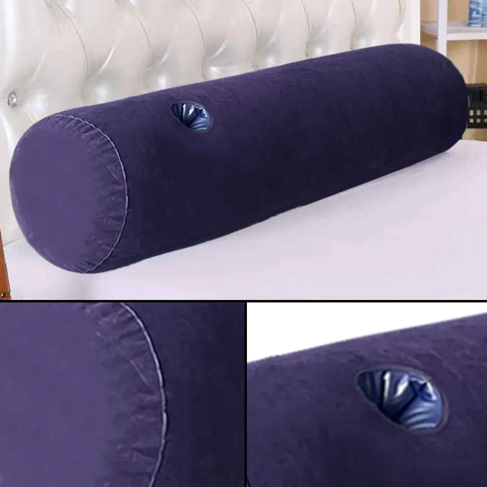 1pcs Inflatable Pillow Made of PVC Material Portable And Easy To Store Ideal For Both Home And Travel