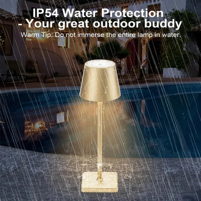 LED Desk Lamp Usb Rechargeable Table Lamp Bar Restaurant Ambiance Wireless Touch Lamps Waterproof Led Lights Bedroom Decor Light Smart Nest Gadgets