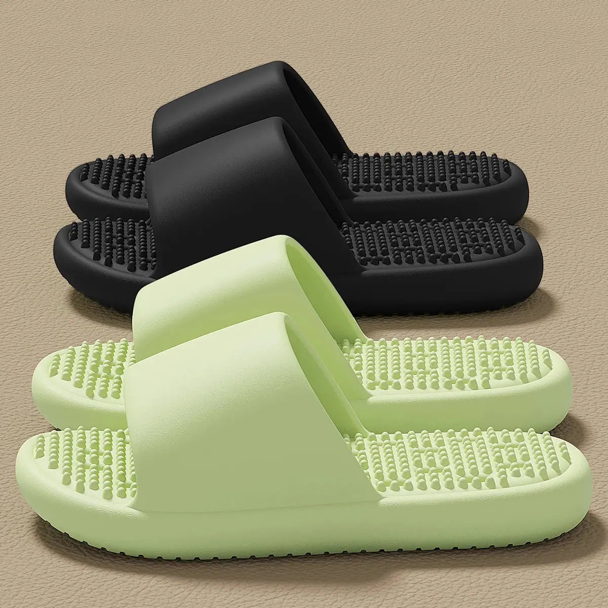 Men Massage Slippers Couples Shower Slippers Soft - Smart Nest Gadgets