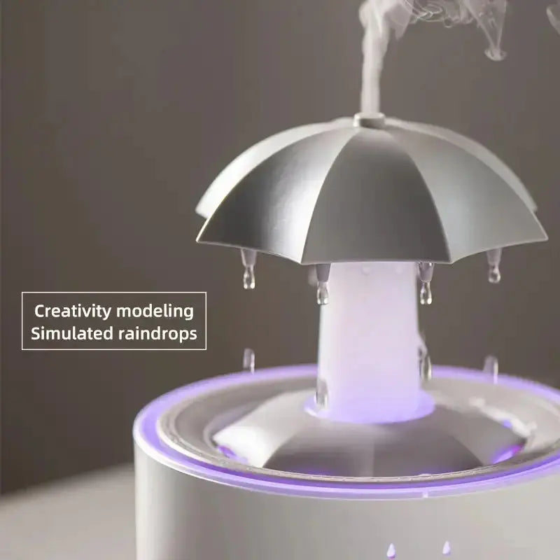 Rotate Umbrella Water Drop Air Humidifier  Colorful - Smart Nest Gadgets