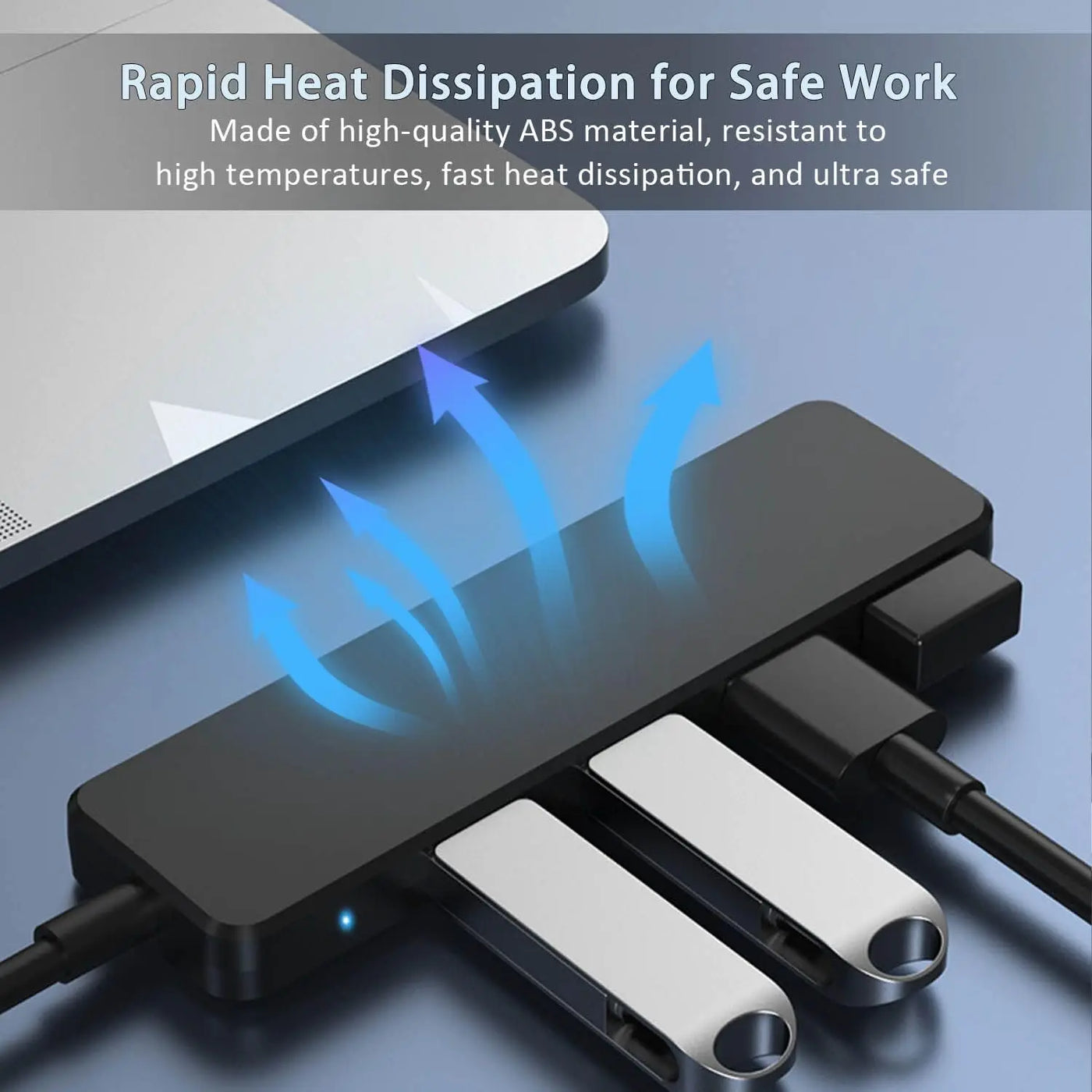 USB 3.0 Hub 4 Port USB Hub USB Splitter USB Expander for Laptop, Xbox, Flash Drive,Printer, Camera,Keyborad, Mouse