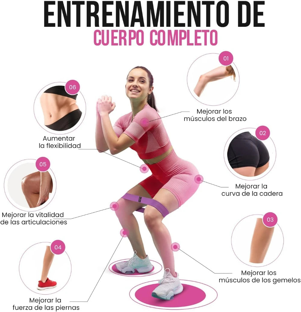 Fitness Exercise Stretch Hip Resistance Bands Yoga Legs Butt Anti Slip Elastic Fitness Bodybulding Exercise Workout Equipment ﻿