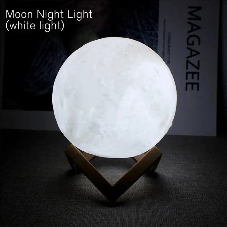 Book Light LED Moon Light Galaxy Light, Moon Night Light - Smart Nest Gadgets