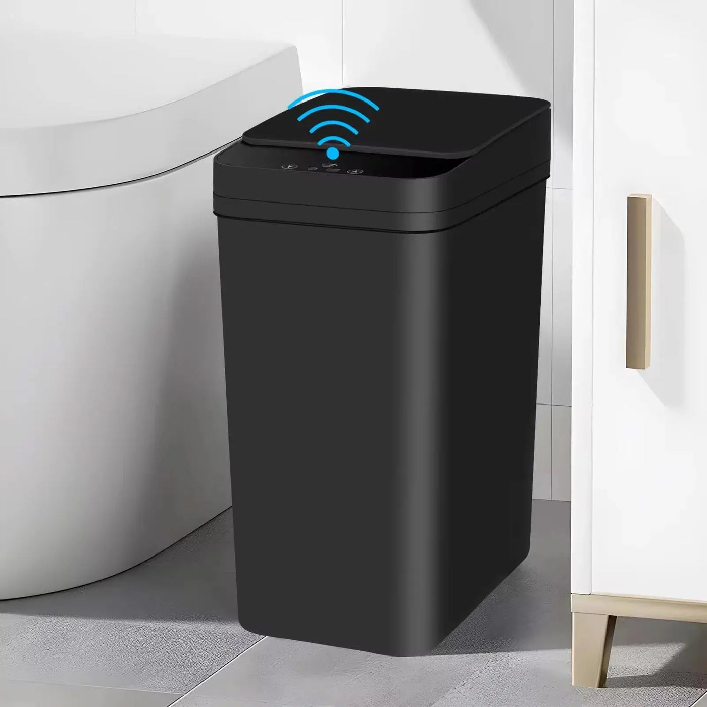 Bathroom Touchless Trash Motion Sensor-Activated - Smart Nest Gadgets