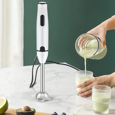 Immersion Blender Household Handheld Immersion Blender Multifunctional Electric Stick Blender for Soup Smoothie Sauce Juice Smart Nest Gadgets