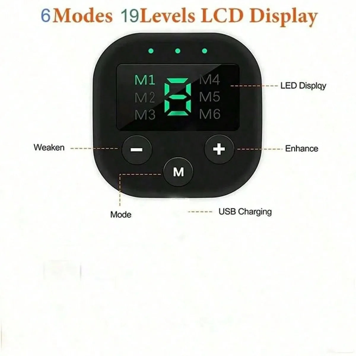 Smart EMS Wireless Muscle Stimulator Fitness Trainer Abdominal Training Electric Stickers Body Massager