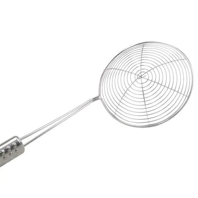 Stainless Steel Skimmer Solid Spider Strainer Ladle Stainless Steel Kitchen Utensil Tool French Fries Fish Frying Utensil Smart Nest Gadgets