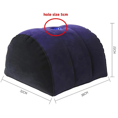 Inflatable Pillow Flocking Love Position Cushione Bed Wedge Furniture Sofa Night Games Couples Aid Pillows Husband And Wife