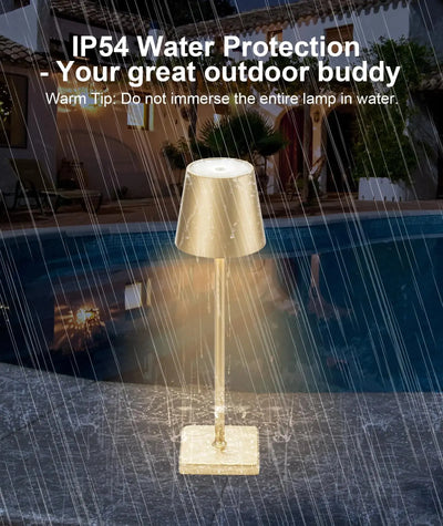 LED Desk Lamp Usb Rechargeable Table Lamp Bar Restaurant Ambiance Wireless Touch Lamps Waterproof Led Lights Bedroom Decor Light Smart Nest Gadgets