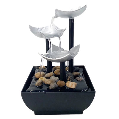 Office Home  Decoration Water Fountain Indoor Waterfall for Interior Decoration Office Home Tabletop Feng Shui Water Landscape