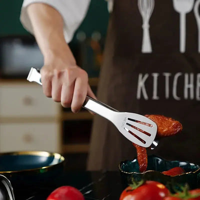 Stainless Steel Food Clip  Steel Food Tongs Meat Salad Bread Clip Barbecue Grill Buffet Clamp Cooking Tools Kitchen Accessories Smart Nest Gadgets