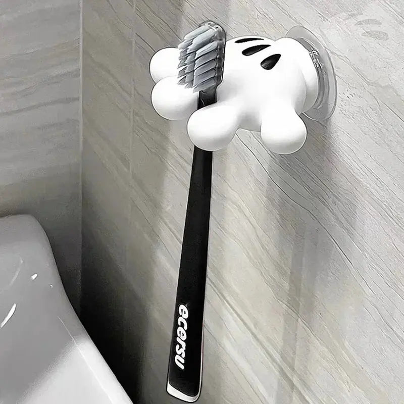 Cute Mickey Palm Toothbrush Holder Suction Cup - Smart Nest Gadgets