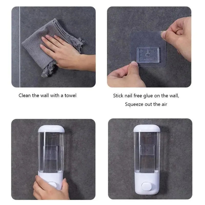Wall Mounted Soap Dispenser Manual Press Soap - Smart Nest Gadgets