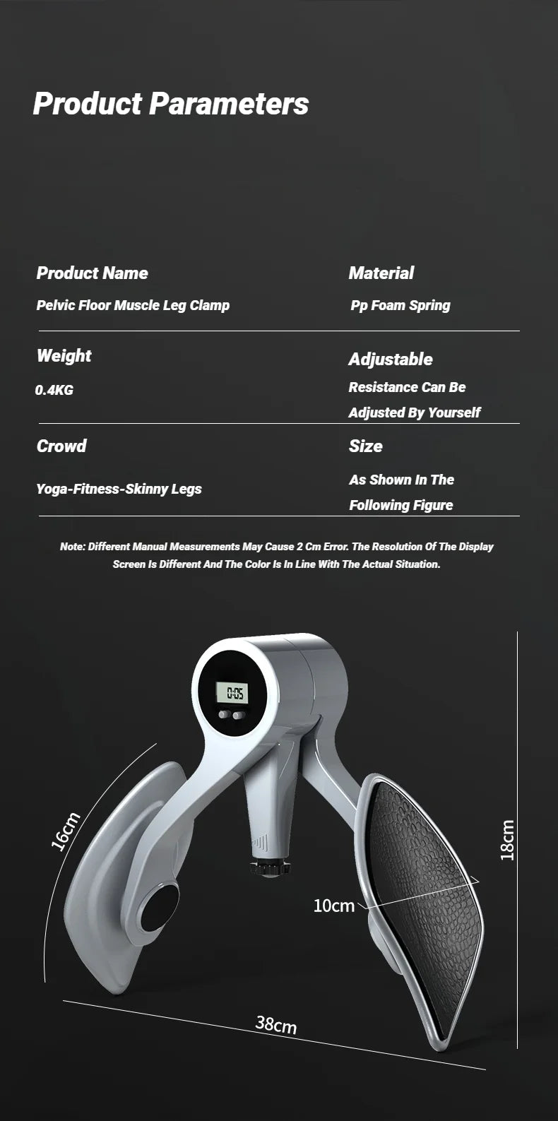 Smart Counting Kegel Fitness Equipment Home Exercise Pelvis Pelvic Muscle Trainer Buttock Equipments For Men Women Exerciser