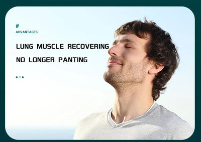 Smart Breathing Trainer, Breathing Exercise Device with Breath Monitor App to Strengthen Breathing Muscles