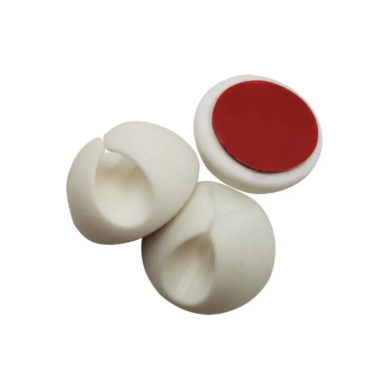 Cable Organizer 6Pcs Cable Clip Desk Tidy Organiser Cable Winder Wire Cord USB Charger Cord Holder Organizer Fixed Clasp