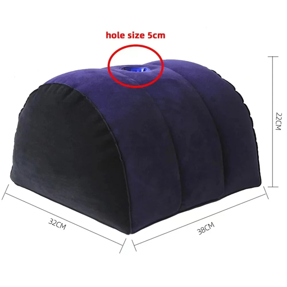 Inflatable Pillow Flocking Love Position Cushione Bed Wedge Furniture Sofa Night Games Couples Aid Pillows Husband And Wife