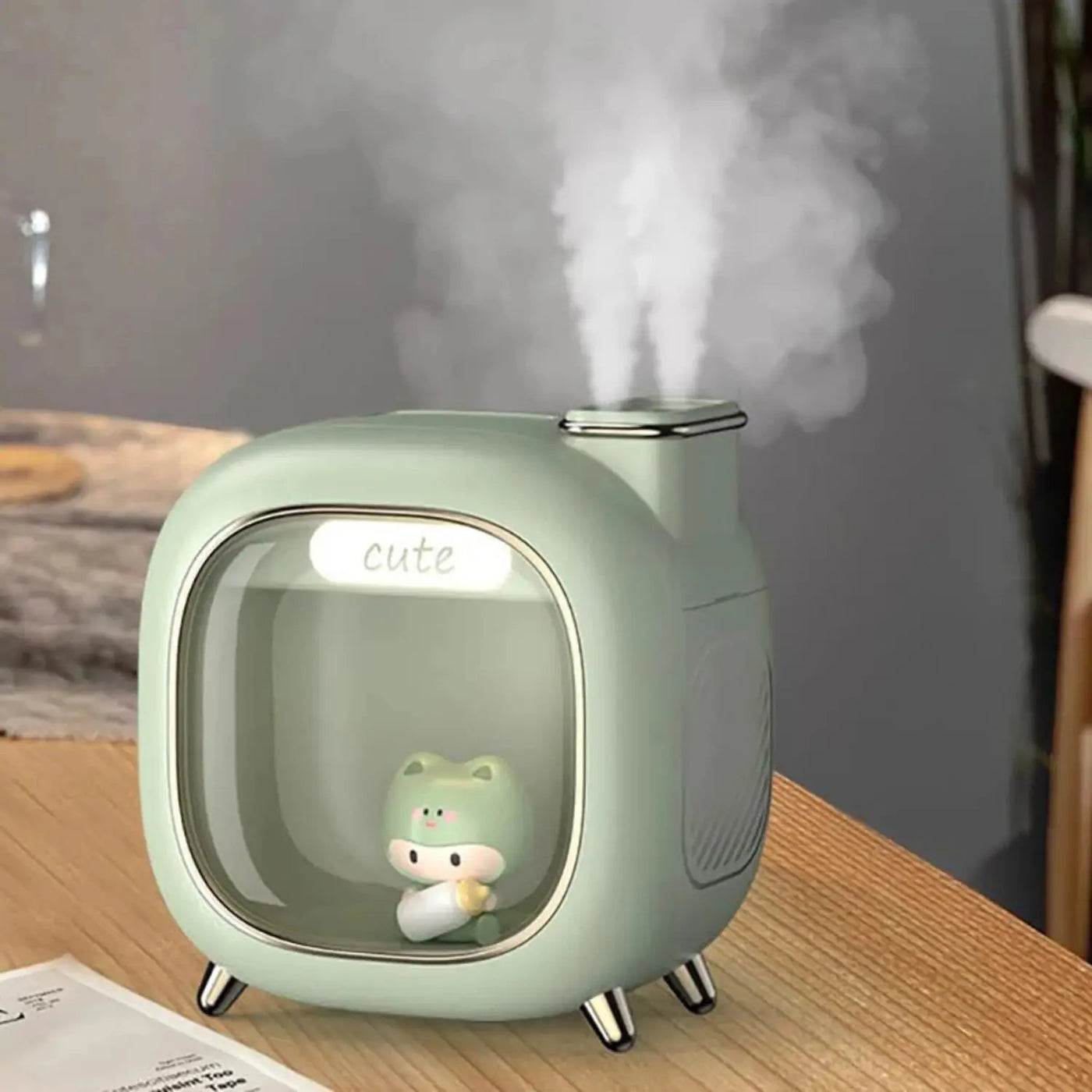 Moe Wa Humidifier Mini USB Double Spray Air Humidifier - Smart Nest Gadgets