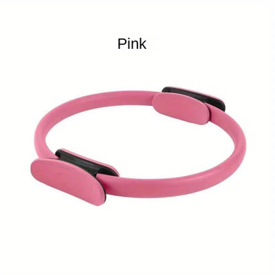 [Fitness Ring] Monochrome Fitness Ring | Yoga Pilates Ring for Home Exercise, Resistance Elastic Gym Workout, Body Stretch Ring