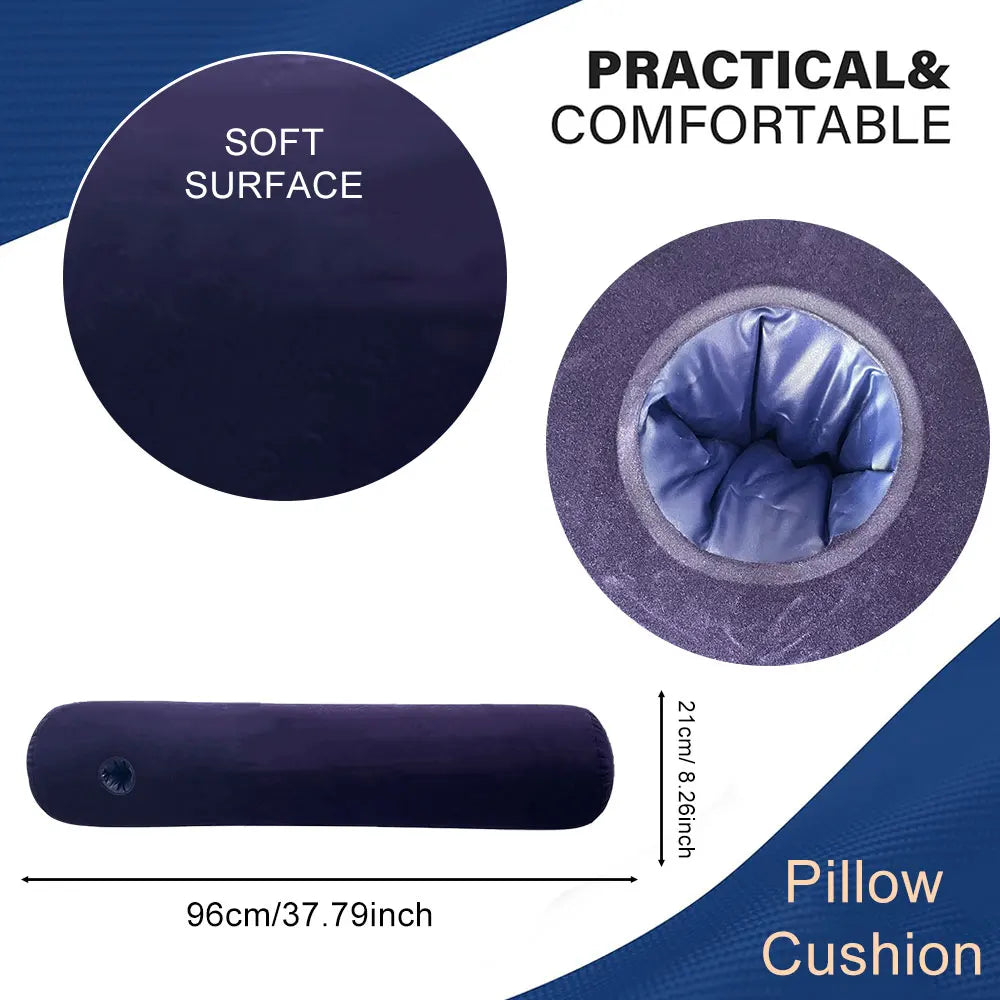 1pcs Inflatable Pillow Made of PVC Material Portable And Easy To Store Ideal For Both Home And Travel